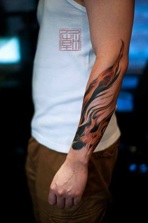 Jewerly Tattoo, Tattoo Forearm, Flame Tattoos, Forearm Tattoo Design, Forearm Sleeve Tattoos, Cool Forearm Tattoos, Fire Tattoo, Best Tattoo Designs, Forearm Tattoo Men