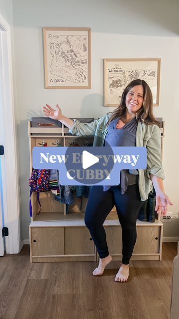 Jessica Conboy on Instagram: "The organized entryway of my dreams thanks to @littlepartners ! This is the Learn ‘N Store Deluxe Cubby in “Premium Ivory” and is the perfect addition to the space to help keep us organized with 4 kids (still can’t believe I get to say that!) 🙌🏻The quality is amazing and it fits perfectly with our decor!

✨ Comment CUBBY and i’ll dm you a link to shop this exact one! Also linked in bio!" Diy School Cubbies, School Cubbies, Entryway Cubbies, Organized Entryway, Diy School, Entryway Organization, 4 Kids, Cubbies, Entryway