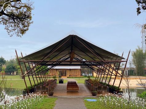 Outdoor Tent For Canteen, have dinner with nature. #airbnbsuperhost #airbnb #airbnbexperience #airbnbhomes #airbnbphoto #getaway #getawayhouse #getawayweekend #getawayfromitall #getawayhouse #getawaytrip #glamping #glampinglife #glampingtent #safaritent Restaurant Tent, Safari Glamping, Glamping Tent, Luxury Glamping, Safari Tent, Luxury Safari, Luxury Tents, Tent Sale, Unique Interior Design