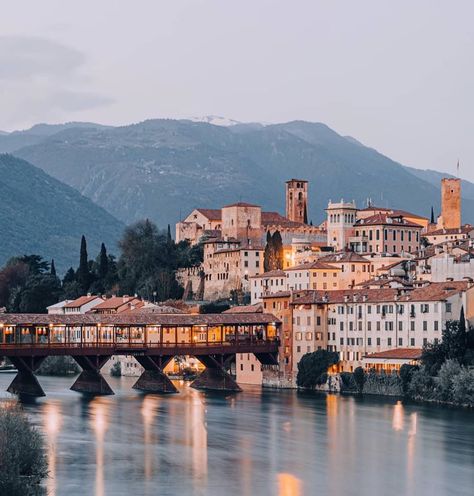 #BrowsingItaly #Repost Beautiful view of Bassano del Grappa 🤩. And the bucket list grows longer. Thanks @robertopovero for using the… Bassano Del Grappa Italy, Land Development, Bassano Del Grappa, Board Wallpaper, Dolce Far Niente, Human Settlement, Mediterranean House, The Bucket List, Visit Italy