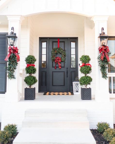 Christmas front door ideas