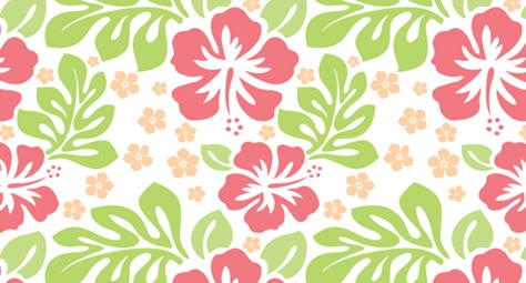 Vector Art: Seamless Hibiscus Pattern Hibiscus Flower Wallpaper Aesthetic, Hawaii Flowers, Cute Summer Wallpapers, Tropical Wallpaper, Seamless Textures, Hibiscus Flower, Summer Wallpaper, Laptop Wallpaper, Hibiscus Flowers