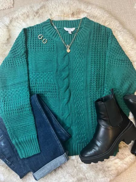 Teal Green Sweater Outfit, Turquoise Jumper Outfit, Teal Jumper Outfit, Teal Sweater Outfit Fall, Teal Sweater Outfit Winter, Teal Color Outfits, Teal Green Outfit, Turquoise Sweater Outfit, Dark Teal Outfit