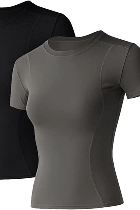 Long Sleeve Gym Tops, Long Sleeve Workout Shirt, Compression Top, Long Sleeve Workout Top, Yoga Crop Tops, Workout Tops For Women, Women Workout, Long Sleeve Workout, Gym Tops