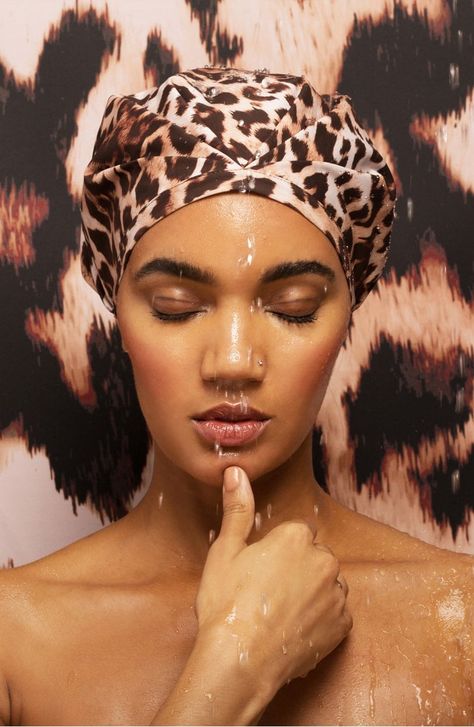 Shhhowercap The Minx Shower Cap Popsugar Beauty, Shower Caps, Water Beads, Fashion Articles, Image Skincare, Shower Cap, Red Lip, The Shower, Hair Dos