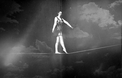 Tightrope Aesthetic, Tightrope Walker, Circus Aesthetic, Visual Reference, Narrative Essay, Mystery Party, Big Top, Six Of Crows, Vintage Circus