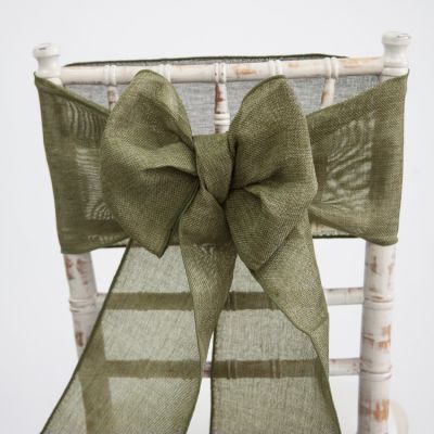 Linen Sashes - Chair Sashes - Chair Cover Depot UK Chair Bows, Table Runner Size, Chair Sash, Chair Sashes, Decor Buy, Decor Essentials, Green Chair, Wedding Chairs, Linen Bag