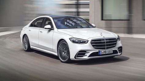 2021 Mercedes-Benz S-Class First Look: The Luxury-Sedan Benchmark Again Moves the Goalposts Mercedes S550, Mercedes Benz 500, Mercedes Benz World, Black Mercedes Benz, مرسيدس بنز, Dream Cars Mercedes, Mercedes Benz S, Mercedes Benz G Class, Benz S Class