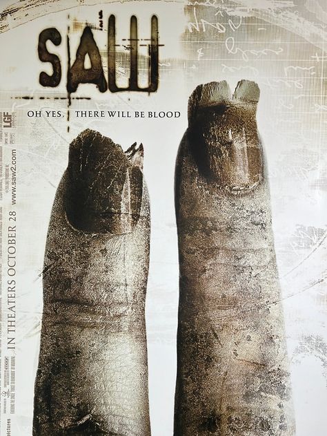 Title: Saw 2 Edition: original Year: 2005 Type: Promo movie poster Size: 27x40 Single or double sided: Double Condition notes: please see pictures for condition, you are buying the exact poster in the photographs. Will ship rolled in a tube. Posters acquired from a long time movie theatre owner, check out our selection of other one sheets for sale! // <' + '\/script>'); }; var _ebayItemID = 0; if (typeof ebayItemID != 'undefined') { _ebayItemID = ebayItemID }; include_showcase('//open.inkfrog.co Saw 2004 Poster, Saw Movie Poster, Saw Poster, Kingdom Movie, Amanda Young, Grace Potter, Austin City Limits, Movie Theatre, Mumford & Sons