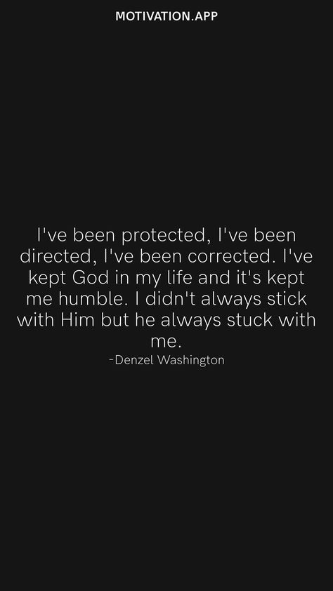 God In My Life, Denzel Washington Quotes, Motivation App, Healthy Heart, I Don't Always, Denzel Washington, Motivational Quotes For Life, Feeling Down, Daily Inspiration Quotes