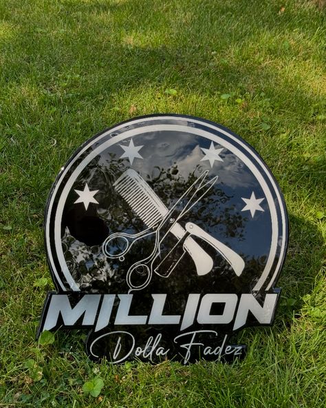 Million Dolla Fadez🖤💈 shop with me for custom signs! Shop With Me, Custom Sign, Signs, Art