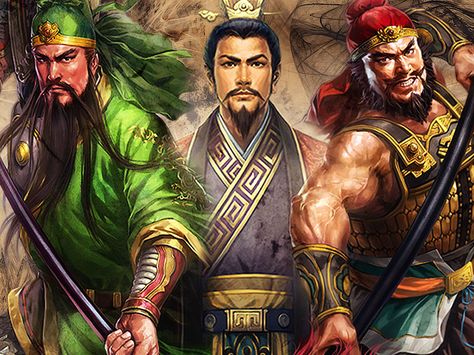 Three Brothers by YoungPhoenix3191.deviantart.com on @deviantART Guan Yu, Chinese Warrior, Dynasty Warriors, Three Brothers, Japanese Tattoo Art, Game Character Design, Ancient China, Japanese Tattoo, Chinese Art