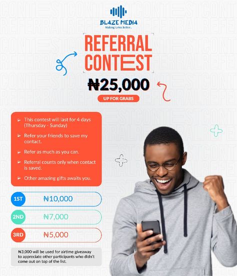 Referral Contest Flyer Design, Contest Flyer Design, Discount Design, Graphic Design Flyer, Poster Design Inspiration, Social Media Design Inspiration, Ads Creative, Creative Designs, Media Design