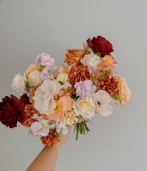 a muted fall bouquet for the perfect mid-September wedding for C&D this past weekend 🍂✨ Fall Wildflower Bouquet, Fall Bouquet, Wildflower Bouquet, September Wedding, Birds, Quick Saves