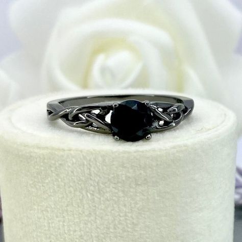 Aurora Lillian Potter had just won the war, but why did she feel so..… #fanfiction #Fanfiction #amreading #books #wattpad Onyx Promise Ring, Black Metal Wedding Ring, Black Promise Ring, Black Gemstone Engagement Rings, Dark Promise Rings, Black Gem Ring, Gothic Promise Rings, Black Promise Rings, Goth Wedding Rings