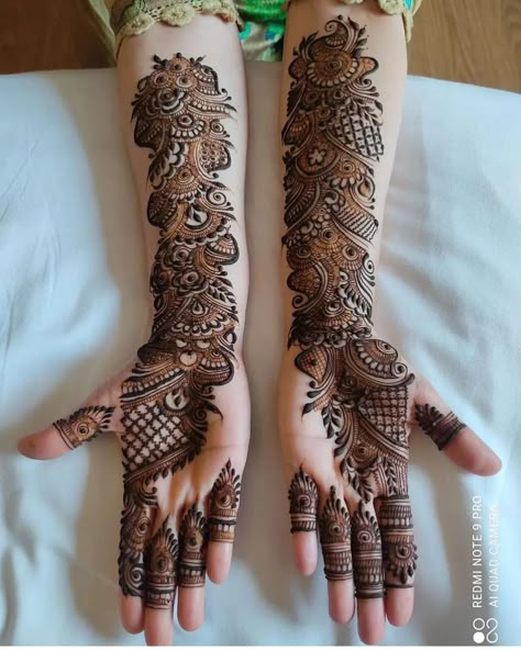 Long Arabic Mehndi Designs Front Hand, Arebic Designer Mehendi, Arabic Mehandi Full Hand Design, Arebic Mehandi Full Hand, Arabic Mehendi Designs For Hands Unique Beautiful, Arabic Full Hand Mehndi Designs, Arbi Mehandi, Arebian Mehandi Designs, Arabic Designs Mehndi