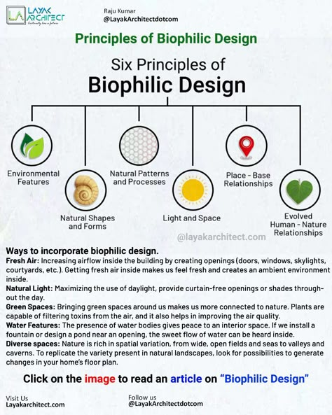 #biophilicdesign #healthyhome #interiordesign

Bring the outdoors in with these 5 principles of biophilic design: natural light, plants, water, views of nature, and natural . #Biophilia_Architecture #Biophilic_Architecture_Concept #Biophilic_Design_Bedroom #Biophilic_Concept Biophilia Architecture, Biophilic Architecture Concept, Biophilic Design Bedroom, Eco Architecture Concept, Biophilic Design Architecture, Biophilic Design Interiors, Green Architecture Concept, Environmental Projects At School, Biophilic Interior