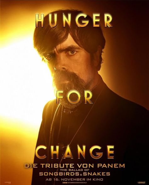 PanemPropaganda.com on X: "#TheHungerGames: The Ballad of Songbirds & Snakes posters for Hunter Schafer as Tigris Snow, Viola Davis as Dr. Gaul, Peter Dinklage as Dean Highbottom, and Jason Schwartzman as Lucky Flickerman thanks to @LEONINEStudios https://t.co/ahizgjvPpV" / X Tigris Snow, Hunger Games Prequel, Books Turned Into Movies, Jason Schwartzman, Tom Blyth, Hunger Games Characters, The Hunger Games Book, Hunger Games Books, Hunter Schafer