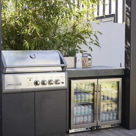 Transform your outdoor space with our extensive selection of outdoor bar fridges. Elevate your alfresco experience: when the sun is shining and the BBQ is sizzling, picture yourself enjoying a refreshing, ice-cold beer from your very own outdoor fridge. Make this dream a reality today! Shop Australia's largest range of Outdoor Bar Fridges Online now! Outdoor Bar Fridge, Bar Fridge, Outdoor Fridge, Outdoor Bbq Area, Alfresco Area, Bar Fridges, Bbq Area, Unique Houses, Outdoor Bbq