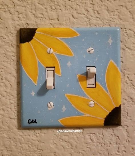 Art Mini Toile, Cute Canvas Paintings, Cute Canvas, Small Canvas Art, Light Switch Cover, Aesthetic Painting, Cute Room Decor, Mini Canvas Art, Art Painting Acrylic