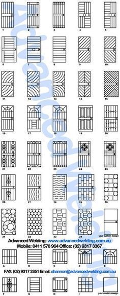 Simple Gate Designs, Security Door Design, Craftsman Front Doors, Iron Security Doors, Garage Door Colors, Steel Gates, Door Design Ideas, Window Grill Design Modern, Door Grill