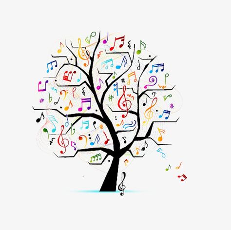 Music Tree, Music Doodle, Music Clipart, Learn Violin, Quilt Modernen, Tree Clipart, Tree Images, Musical Art, Music Images