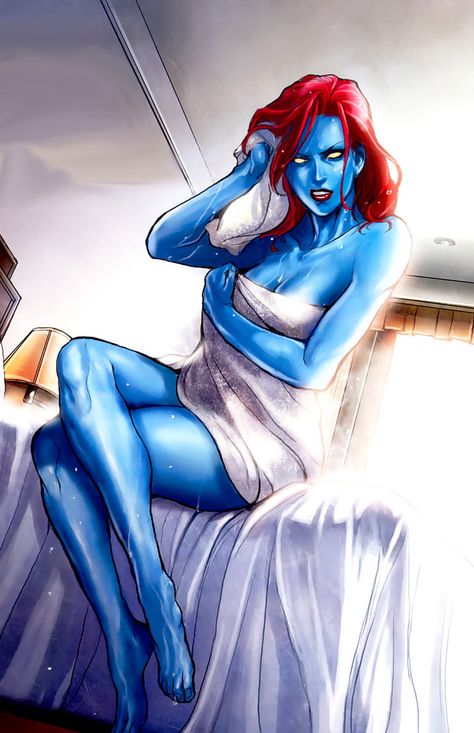 Sexy Mystique by Wesker1984 Mystique Comic, Mystique Art, Mystique Marvel, Comic Book Girl, Marvel Villains, Uncanny X-men, Marvel Girls, Ms Marvel, Marvel Women