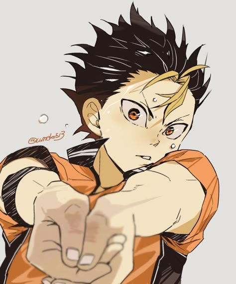 Noya Haikyuu, Yuu Nishinoya, Asahi Azumane, Yu Nishinoya, Yū Nishinoya, Volleyball Boys, Nishinoya Yuu, Haikyuu Volleyball, Best Anime Drawings