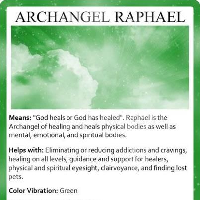 Archangel Raphael Arc Angel Raphael, Angel Raphael, Arc Angel, Archangel Prayers, Healing Angels, Angel Signs, I Believe In Angels, Archangel Raphael, Angel Prayers