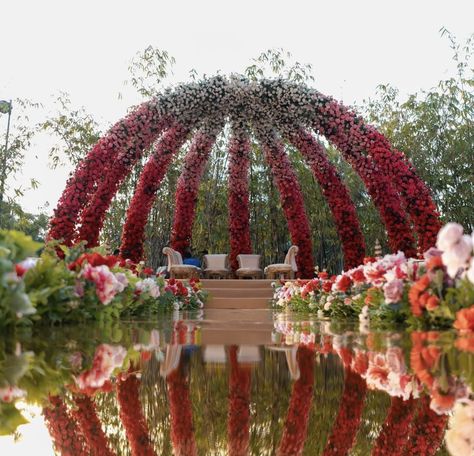 Floral Backdrop Wedding, Fairytale Books, Mandap Design, Wedding Decorator, Wedding Decor Photos, Enchanting Wedding, Wedding Stage Design, Diy Wedding Backdrop, Personalized Wedding Decor