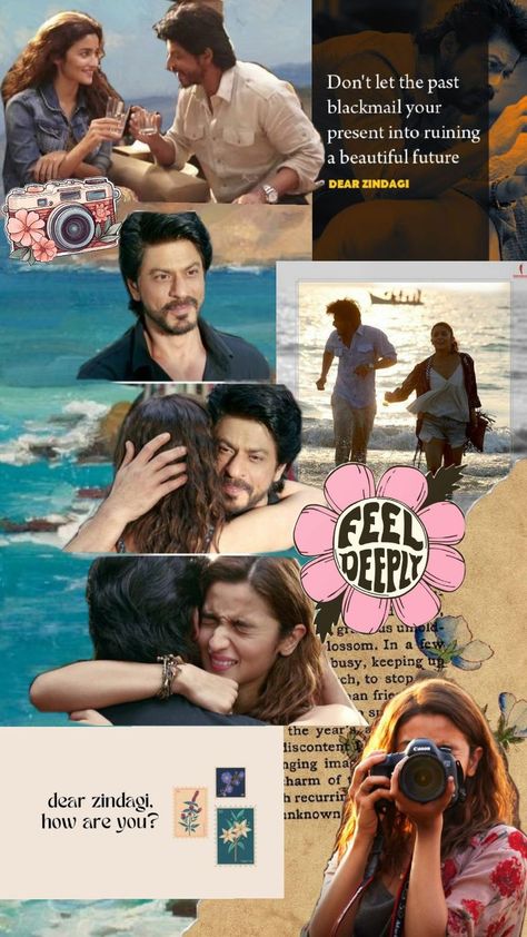 Dear Zindagi Aesthetic, 90s Bollywood Songs, Movie Night Photography, Earth Day Drawing, Femininity Tips, Movie Collage, Movies To Watch Teenagers, Dear Zindagi, Film Posters Art