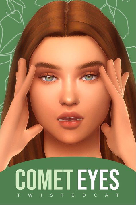 Comet Eyes | TwistedCat on Patreon Sims Four Cc Eyes, Sims 4 Cc Mm Eyes, Sims 4 Eye Maxis Match, Sims 4 Mm Cc Eyes, Eye Color Sims 4 Maxis Match, Sims4 Cc Eyes Maxis Match, Eye Shapes Cc Sims 4, Sims 4 Maxis Match Highlight, Sims 4 Penguin Skin