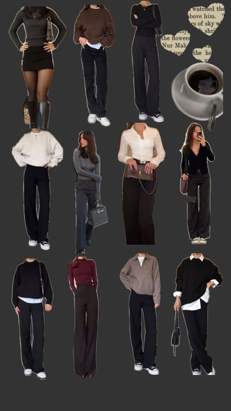 Capricorn Style, Capsule Wardrobe Casual, Capsule Wardrobe Women, Chicago Outfit, Venus Fashion, Outfit Inspo Casual, Business Casual Outfits For Work, Cute Everyday Outfits, Casual Winter Outfits