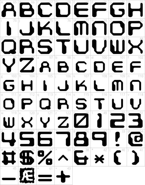 Futuristic Font Alphabet, Retro Futuristic Font, Y2k Fonts Alphabet, Techy Fonts, Cybercore Font, Matrix Font, English Font Design, Tech Typography, Tech Fonts