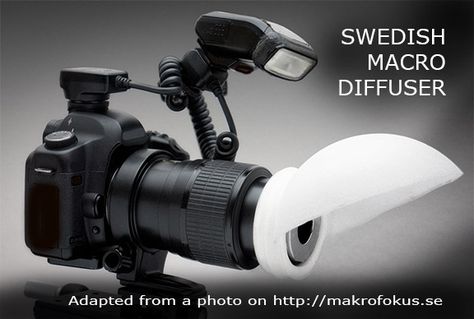 How To Use A Cheap Diffuser For Macro Photography. DIY Lighting Hacks Diy Flash Diffuser, Macro Photography Equipment, Macro Photography Abstract, Lighting Hacks, Macro Photographers, Photography Reviews, Studio Photography Lighting, Macro Photos, Photography Equipment