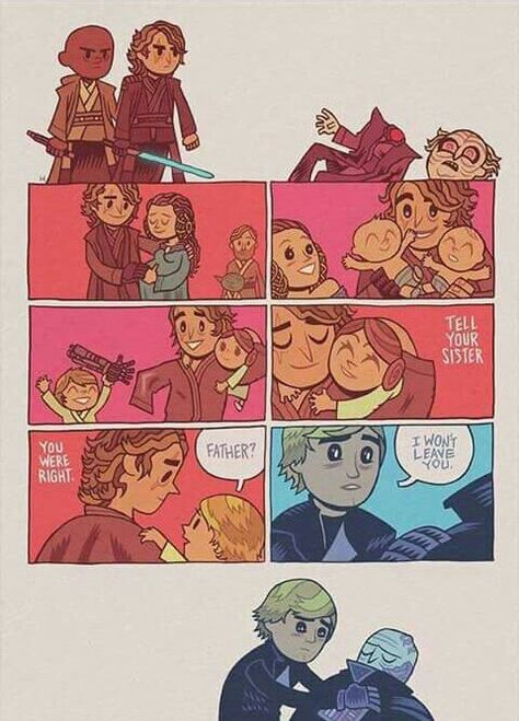 Tell your sister you were right. Star Wars Clones, Anakin Vader, Star Wars Love, Online Comics, Star Wars Comics, Comic Manga, Star Wars Artwork, Star Wars Fan Art, Star Wars Fandom