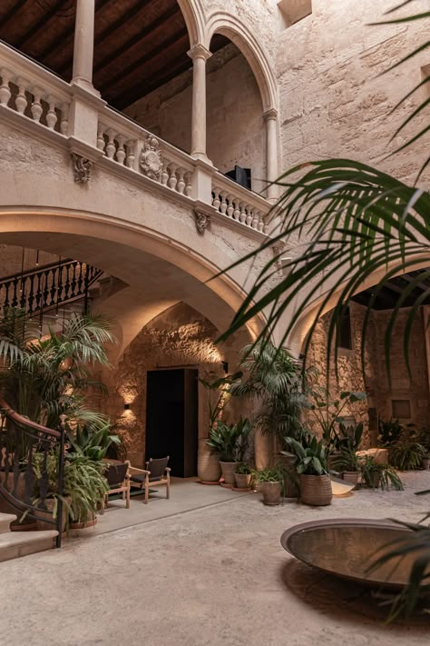 Nobis Hotel Palma is filled with 1,000 years of history | Wallpaper Gazal Gupta, History Wallpaper, Studio Garage, Spa Life, Spanish Design, Mallorca Spain, Contemporary Luxury, Architecture Old, Hotels Design