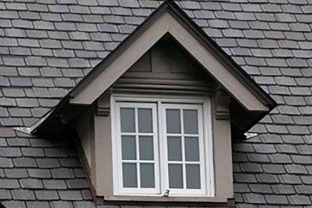 Dormer windows add light and living space to a roof’s slope. See our pictures that show a variety of style and design ideas. Cottage Dormer, Dormer Ideas, Wm Logo, Light And Living, Attic Windows, Loft Extension, Dormer Roof, Dormer Window, Gable Window