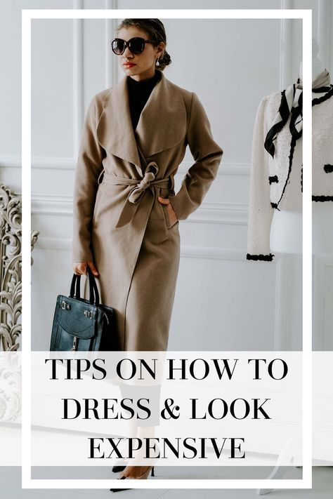 Dress Like You Have Money, Wealthy Fashion Style, Elegant Travel Outfits Classy, Dressing Rich, How To Dress Expensive On A Budget, How To Dress Like You Have Money, How To Dress Rich Classy, Expensive Looking Outfits Classy, Look Rich