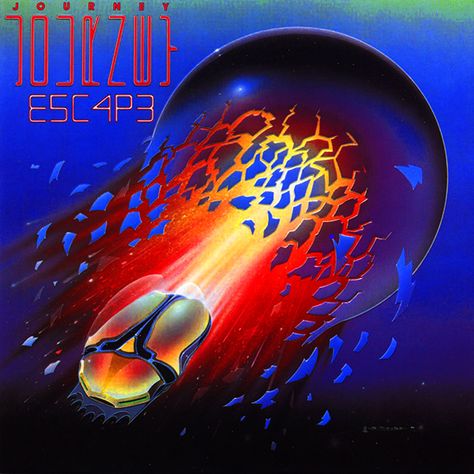 Journey - 1981 - Escape Journey Albums, Tempo Music, Graduation Songs, Journey Band, Rock Album Covers, Musica Disco, Dont Stop Believin, Tony Soprano, Upbeat Songs