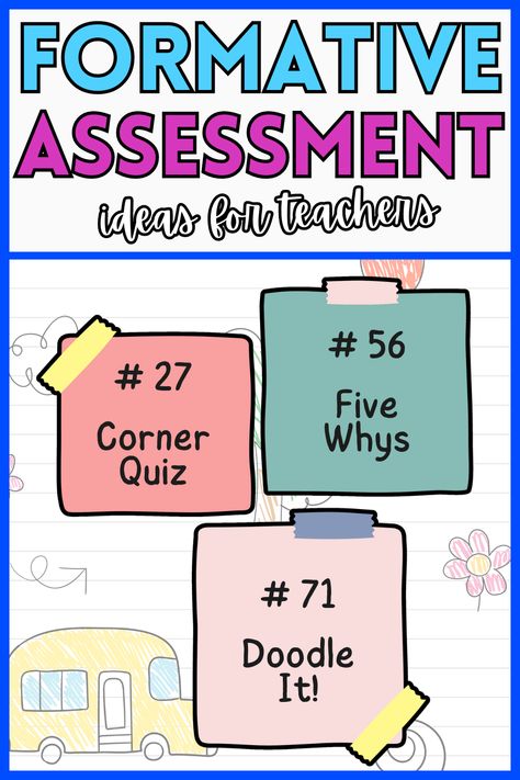 Check out these 75 formative assessment ideas, and save this pin for whenever you need to come up with an idea for formative assessment! Assessment Tools For Teachers, Summative Assessment Examples, Common Formative Assessments, Formative Assessment Ideas High School, Formative Assessment Ideas Elementary, Classroom Assessment Ideas, Alternative Assessment Ideas, Formative Assessment Ideas, Formative Assessment Examples