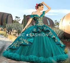 Charro Quinceanera Dresses | Charra Ball Gowns | Mariachi Vestidos – Tagged "Green"– ABC Fashion Quinceanera Dresses Charro, Green Quince Dress, Charro Dress, Story Clothes, Quince Dresses Charro, Vestido Charro, Green Quinceanera Dresses, Xv Dresses, Mexican Quinceanera Dresses