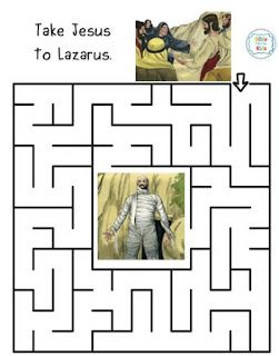 L is for Lazarus and Lots of stuff for this lesson! There is a Trip Strip, tomb booklet, mazes, puzzles for older students and so much more including alphabet printables #Biblefun #Bibleforkids #Jesus #lazarus Lazarus Craft, Lazarus Craft Sunday School, Bible Study Crafts, Bible Crafts Sunday School, Event Card, Bible Story Crafts, Jesus Bible, Kids Class, Writing Space