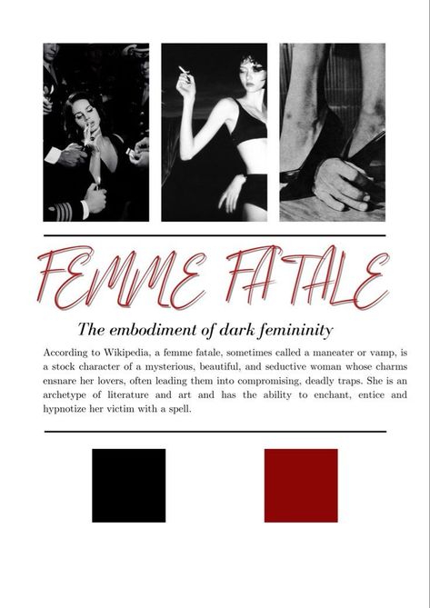 Femme Fatale Captions, How To Be A Femme Fatale, Dark Feminine Instagram, Dark Feminine Maneater Aesthetic, Fem Fatale Aesthetic, Female Fatale Aesthetic, Feminine Fatale, Dark Feminine Style, Female Fatale