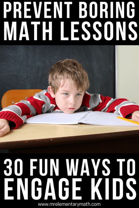 Learn 30 ways to make math fun for kids. Your students will be begging you to add some of these math activities and strategies to your teaching toolkit. Download the FREE checklist printable as a reference. #mathideas #mathactivities #mathfun #funmathactivities Make Math Fun, Math Activities Elementary, Math Talk, Fun Math Activities, Math Instruction, Fun Math Games, Math Methods, Mental Math, 4th Grade Math