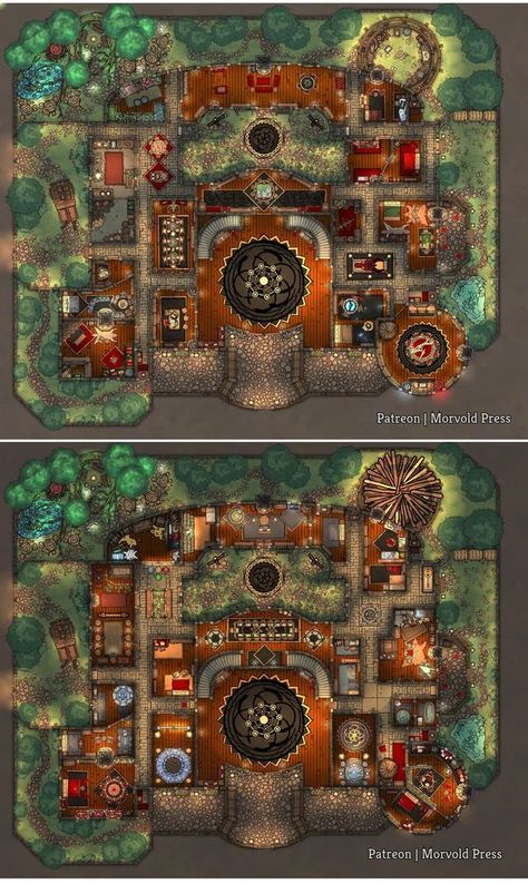 [Morvold Press, 2020] Magnificent Mansion Dnd, Mansion Rpg Map, Dnd Mansion Map, Dnd Mansion, Dnd Scenery, Pathfinder Maps, Fantasy City Map, Fantasy Map Making, Dnd World Map