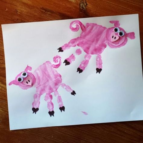 Pink Pig Crafts for Preschoolers & Toddlers Pig Crafts For Kids, Nursery Rhymes Preschool Crafts, Easy Mother's Day Crafts, Crafts For Preschoolers, Pig Crafts, Pink Crafts, Valentine's Day Crafts For Kids, Arts Ideas, Diy Toddler