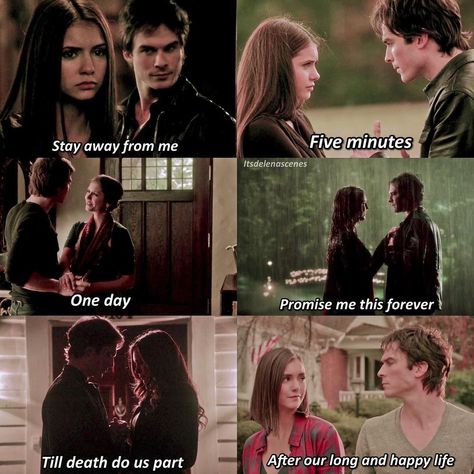 Delena Kiss, Damon And Elena Kiss, Rain Kiss, Legacy Quotes, Damon Elena, Damon Salvatore Vampire Diaries, Vampier Diaries, Vampire Diaries Seasons, Vampire Diaries Damon