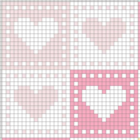 Crochet Blanket C2c, Crochet Heart Blanket, C2c Crochet Pattern, Graph Crochet, Crochet Heart Pattern, Pixel Crochet, Corner To Corner, Tapestry Crochet Patterns, Crochet Design Pattern