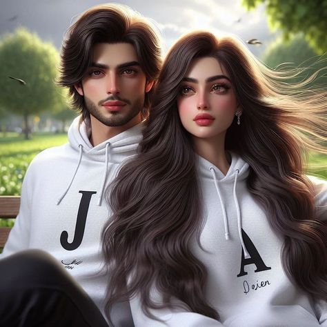 BEAUTIFUL COUPLE - J ❤️ A . .noshipixer #namepost #namedpz #nameinitials #photooftheday #3danimation #aigeneratedart #foryoupage #fyp #promotemyaccount #growmyfollowing #j #couplephotography #couplegoals #couplenametshirt King And Queen Aesthetic Couple, King And Queen Aesthetic, Aesthetic Couple Dp, Wallpaper Love, Queen Aesthetic, Aesthetic Couple, Couple Dp, February 3, A Wallpaper